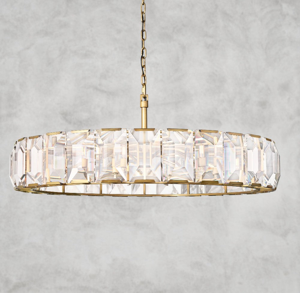 Harlow Crystal Round Chandelier 19", 31", 43", 60"